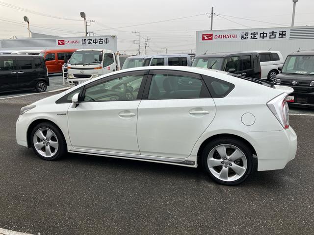 プリウスＳマイコーデナビ／ＤＴＶ／ＤＩＳＣ／ＢＴ／Ｂカメ　ＥＴＣ　ブラキッシュブラウン＆ブラウン内装　ＨＩＤヘッドライト　ハロゲンフォグランプ　アルミホイール　プッシュボタンスターター（千葉県）の中古車