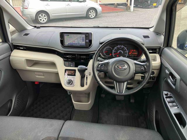 ムーヴXリミテッドII SAIIIナビ/BT/TV/DISC/バックカメラ/ステアスイッチ 前ドラレコ ETC 100V電源 LEDヘッド&フォグ 14インチアルミ 黒内装 スマートキー 運転席シートヒーター 衝突被害軽減ブレーキ(千葉県)の中古車