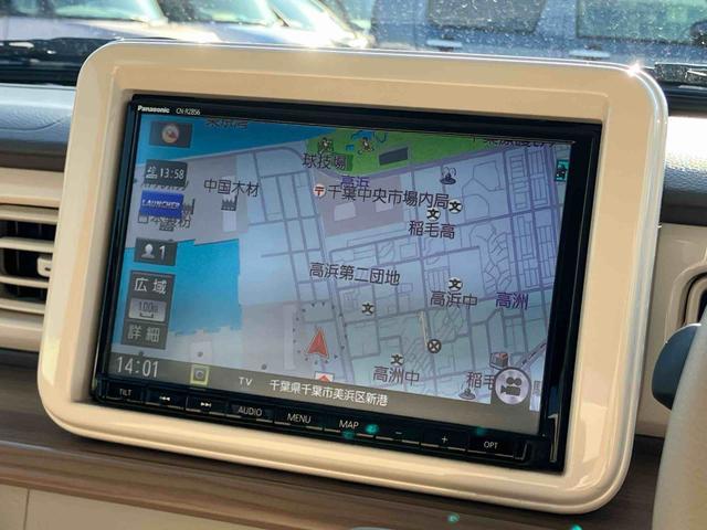 アルトラパンＸ８型ナビ／ＴＶ／ＤＶＤ／ＢＴ／ＵＳＢ　全周囲カメラ　前後ドラレコ　運転席シートヒーター　エネチャージ　セイフティーサポート　ＨＩＤヘッドライト　オートライト　革巻ステア　スマートキー　盗難防止アラーム（千葉県）の中古車