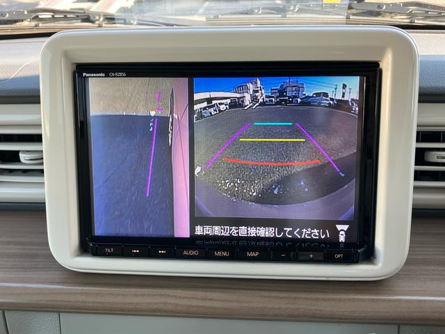 アルトラパンＸ８型ナビ／ＴＶ／ＤＶＤ／ＢＴ／ＵＳＢ　全周囲カメラ　前後ドラレコ　運転席シートヒーター　エネチャージ　セイフティーサポート　ＨＩＤヘッドライト　オートライト　革巻ステア　スマートキー　盗難防止アラーム（千葉県）の中古車