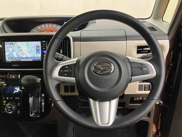 ムーヴキャンバスＸブラックインテリアリミテッド　ＳＡIIIパノラマカメラ連動フルセグナビ　ＵＳＢ接続　ブルートゥース対応　ＥＴＣ　置きラクボックス　フロアーイルミネーション　バニティーミラー付き左右サンバイザー　助手席シートアンダートレイ（千葉県）の中古車