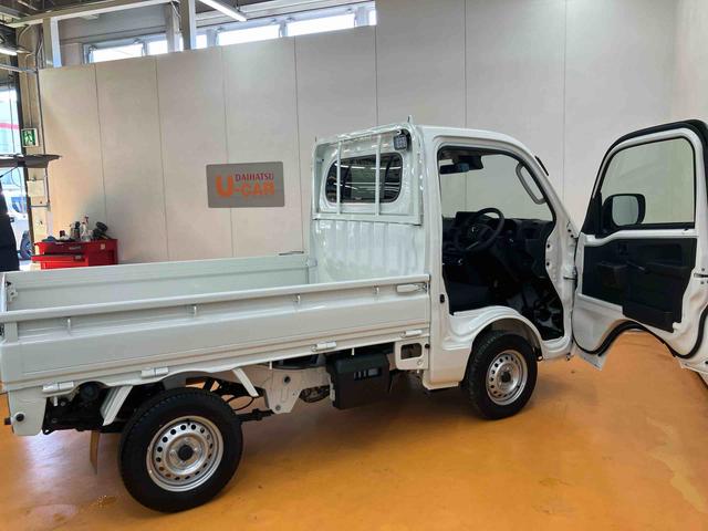 ハイゼットトラックエクストラ 4WD3モード選択電子制御式4WD 衝突回避支援システム 横滑り防止装置 アイドリングストップ プッシュエンジンスタート キーフリーシステム 前後コーナーセンサー LED作業灯 テールゲートチェーン(千葉県)の中古車