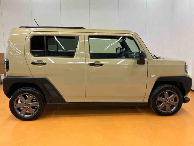 タフトＧターボ　ダーククロムベンチャースカイフィールトップ　衝突回避支援システム　横滑り防止装置　アダプティブクルーズコントロール　前席シートヒーター　ホールド機能付き電動パーキングブレーキ　前後コーナーセンサ　助手席シートアンダートレイ（千葉県）の中古車