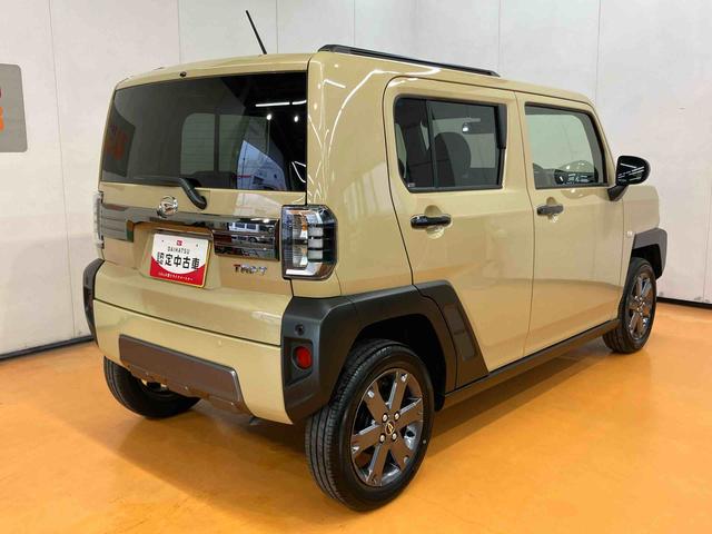 タフトＧターボ　ダーククロムベンチャースカイフィールトップ　衝突回避支援システム　横滑り防止装置　アダプティブクルーズコントロール　前席シートヒーター　ホールド機能付き電動パーキングブレーキ　前後コーナーセンサ　助手席シートアンダートレイ（千葉県）の中古車