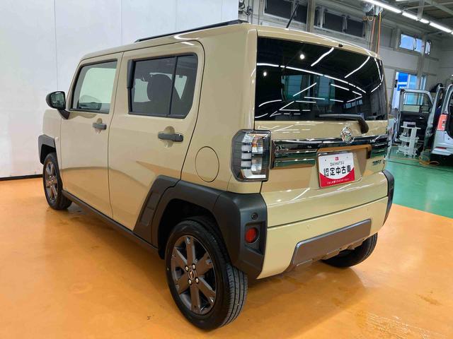 タフトＧターボ　ダーククロムベンチャースカイフィールトップ　衝突回避支援システム　横滑り防止装置　アダプティブクルーズコントロール　前席シートヒーター　ホールド機能付き電動パーキングブレーキ　前後コーナーセンサ　助手席シートアンダートレイ（千葉県）の中古車