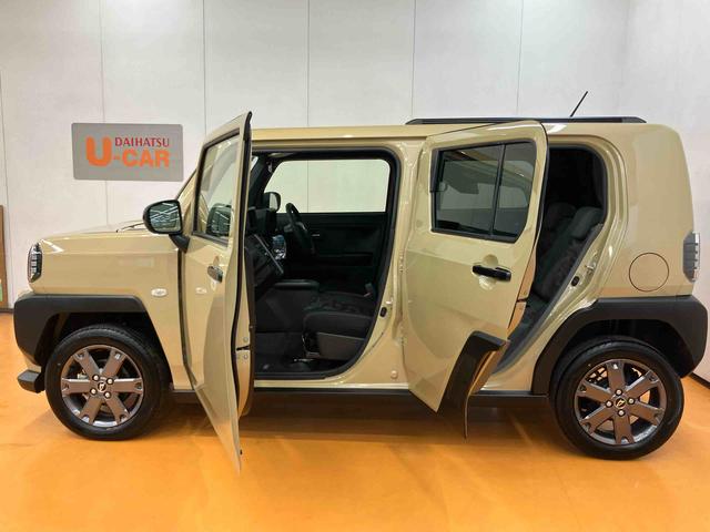 タフトＧターボ　ダーククロムベンチャースカイフィールトップ　衝突回避支援システム　横滑り防止装置　アダプティブクルーズコントロール　前席シートヒーター　ホールド機能付き電動パーキングブレーキ　前後コーナーセンサ　助手席シートアンダートレイ（千葉県）の中古車