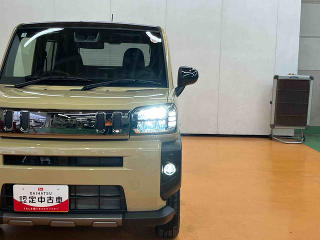 タフトＧターボ　ダーククロムベンチャースカイフィールトップ　衝突回避支援システム　横滑り防止装置　アダプティブクルーズコントロール　前席シートヒーター　ホールド機能付き電動パーキングブレーキ　前後コーナーセンサ　助手席シートアンダートレイ（千葉県）の中古車