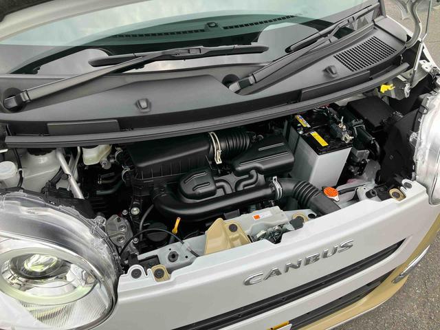 ムーヴキャンバスストライプスGバックカメラ LEDヘッドライト オートライト オートハイビーム ADB スマアシ 前後コーナーセンサー 両側Pスラ シートヒーター 電動駐車ブレーキ ホッとカップホルダー 置き楽ボックス キーフリー(千葉県)の中古車