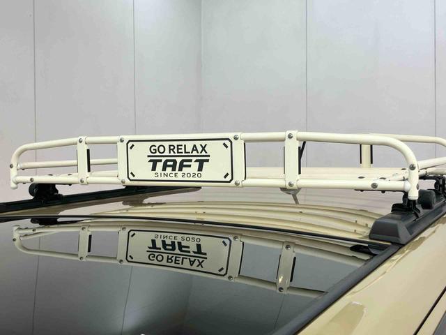 タフトＧターボスカイフィールトップ　専用ルーフキャリア　スマホ連携９インチディスプレイオーディオ　ＵＳＢ接続　ブルートゥース　バックカメラ　アダプティブクルーズコントロール　専用ホイール　ホワイトレジスターパネル（千葉県）の中古車