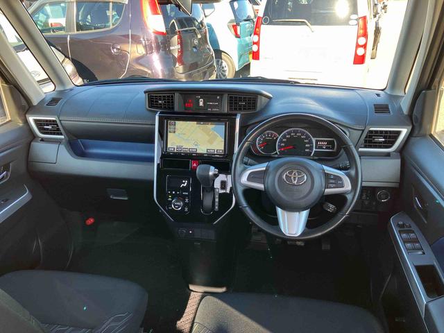 タンクカスタムＧ−Ｔナビ／ＢＴ／ＴＶ／ＤＩＳＣ／Ｂカメラ　後席モニター　前ドラレコ　ＥＴＣ　両側パワスラ　ＬＥＤヘッド＆フォグランプ　１５インチアルミ　プッシュボタンスタート　クルーズコントロール　衝突被害軽減ブレーキ（千葉県）の中古車