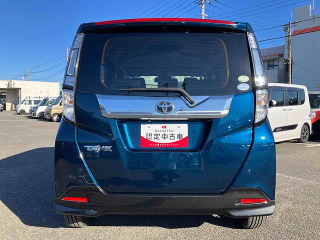 タンクカスタムＧ−Ｔナビ／ＢＴ／ＴＶ／ＤＩＳＣ／Ｂカメラ　後席モニター　前ドラレコ　ＥＴＣ　両側パワスラ　ＬＥＤヘッド＆フォグランプ　１５インチアルミ　プッシュボタンスタート　クルーズコントロール　衝突被害軽減ブレーキ（千葉県）の中古車