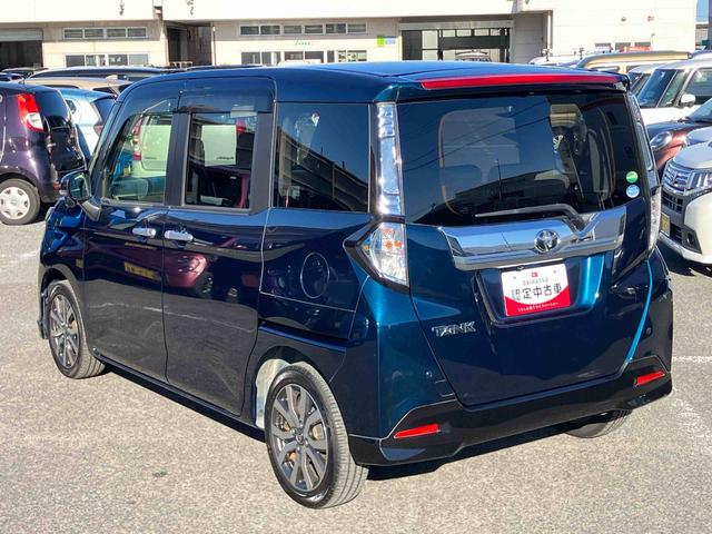 タンクカスタムＧ−Ｔナビ／ＢＴ／ＴＶ／ＤＩＳＣ／Ｂカメラ　後席モニター　前ドラレコ　ＥＴＣ　両側パワスラ　ＬＥＤヘッド＆フォグランプ　１５インチアルミ　プッシュボタンスタート　クルーズコントロール　衝突被害軽減ブレーキ（千葉県）の中古車