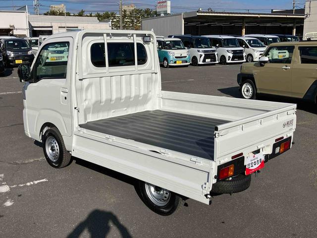 ハイゼットトラックエクストラ　４ＷＤ電子制御式４ＷＤ　副変速機　ＬＥＤフォグランプ　ＬＥＤ荷台灯　テールゲートチェーン　リヤ４枚リーフスプリング　スーパーデフロック　スマートキー　電格ドアミラー　コーナーセンサー　衝突被害軽減ブレーキ（千葉県）の中古車