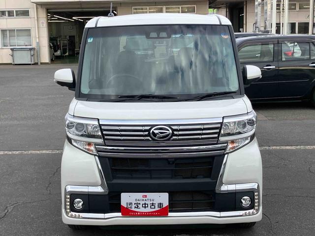 タントカスタムX トップエディションリミテッドSAIIIナビ/TV/DVD/BT/USB Bカメラ ETC ドラレコ トップシェイドガラス LEDヘッドライト オートライト オートハイビーム スマアシ 両電スラ 革巻ステア キーフリー イモビ 盗難防止警報(千葉県)の中古車