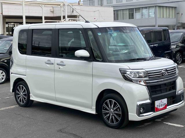 タントカスタムX トップエディションリミテッドSAIIIナビ/TV/DVD/BT/USB Bカメラ ETC ドラレコ トップシェイドガラス LEDヘッドライト オートライト オートハイビーム スマアシ 両電スラ 革巻ステア キーフリー イモビ 盗難防止警報(千葉県)の中古車