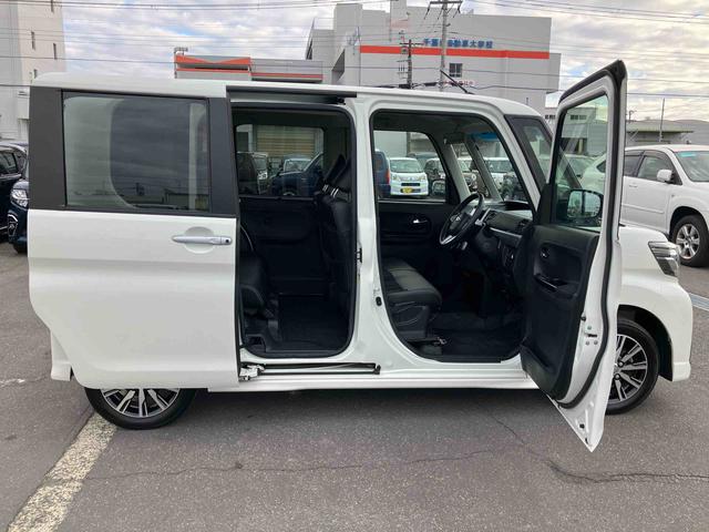 タントカスタムX トップエディションリミテッドSAIIIナビ/TV/DVD/BT/USB Bカメラ ETC ドラレコ トップシェイドガラス LEDヘッドライト オートライト オートハイビーム スマアシ 両電スラ 革巻ステア キーフリー イモビ 盗難防止警報(千葉県)の中古車