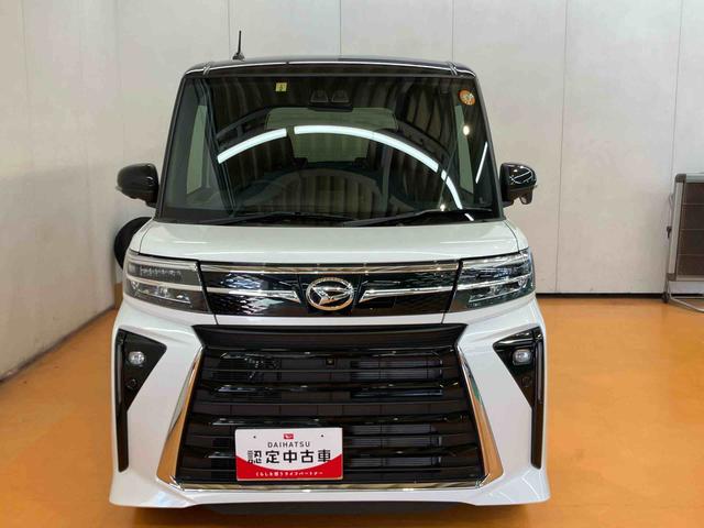 タントカスタムＲＳ衝突回避支援システム　横滑り防止装置　前席シートヒーター　ホールド機能付き電動パーキングブレーキ　前後コーナーセンサー　オートライト　オートハイビーム　チルトステアリング　運転席シートリフター（千葉県）の中古車