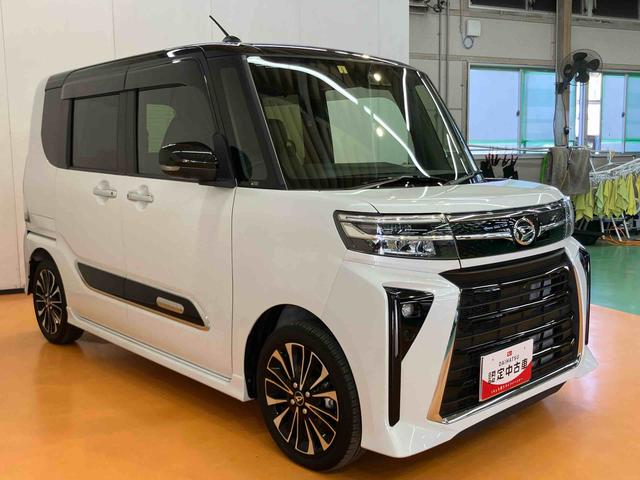 タントカスタムＲＳ衝突回避支援システム　横滑り防止装置　前席シートヒーター　ホールド機能付き電動パーキングブレーキ　前後コーナーセンサー　オートライト　オートハイビーム　チルトステアリング　運転席シートリフター（千葉県）の中古車