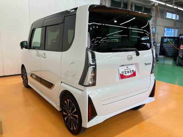 タントカスタムＲＳ衝突回避支援システム　横滑り防止装置　前席シートヒーター　ホールド機能付き電動パーキングブレーキ　前後コーナーセンサー　オートライト　オートハイビーム　チルトステアリング　運転席シートリフター（千葉県）の中古車
