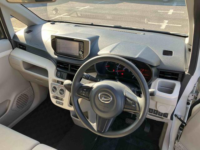 ムーヴＬ　ＳＡナビ／ＴＶ／ＢＴ／ＵＳＢ／ＤＶＤ　バックカメラ　衝突被害軽減ブレーキ　アイドリングストップ　ステアリングリモコン　キーレスエントリー　盗難防止アラーム　足踏み式パーキングブレーキ　プライバシーガラス（千葉県）の中古車