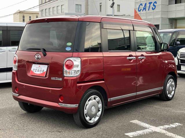 ムーヴキャンバスGメイクアップ SAII8型ナビ/BT/TV/DISC/バックカメラ/ステアリングスイッチ 前ドラレコ ETC 両側パワスラ LEDヘッド&フォグランプ クリアテールランプ スマートキー 置きラクBOX 衝突被害軽減ブレーキ(千葉県)の中古車