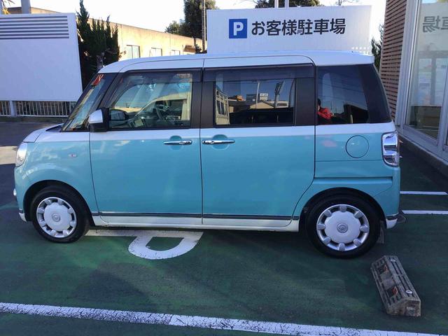 ムーヴキャンバスGメイクアップVS SAIII衝突回避支援システム・純正ナビゲーション・全方向カメラ・ETC・ナビ連動ドラレコ・両側電動スライドドア・キーフリーシステム・LEDヘッドライト・フォグランプ・オートエアコン(千葉県)の中古車