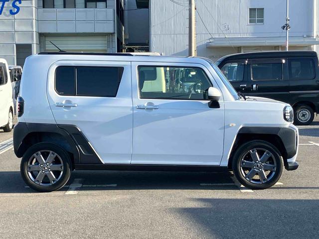 タフトＧターボＣＤ／ＤＶＤ／ＢＴ／ＵＳＢ／Ｂカメラ　ガラスルーフ　ルーフレール　ＬＥＤヘッドランプ　オートライト　オートハイビーム　コーナーセンサー　シートヒーター　電動駐車ブレーキ　革巻ステアリング　アルミ（千葉県）の中古車