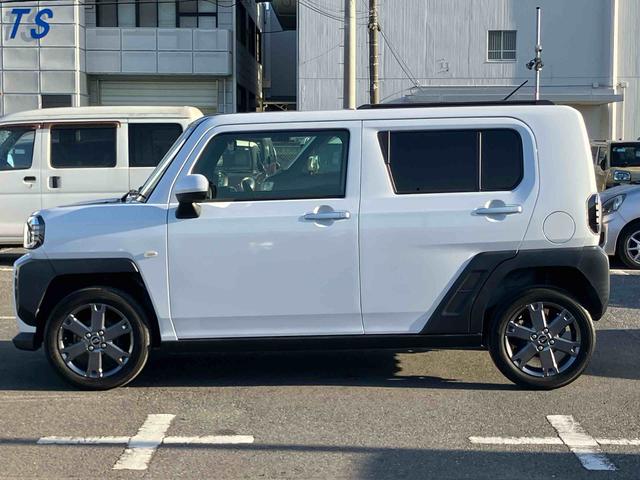 タフトＧターボＣＤ／ＤＶＤ／ＢＴ／ＵＳＢ／Ｂカメラ　ガラスルーフ　ルーフレール　ＬＥＤヘッドランプ　オートライト　オートハイビーム　コーナーセンサー　シートヒーター　電動駐車ブレーキ　革巻ステアリング　アルミ（千葉県）の中古車