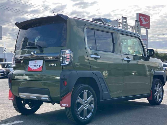 タフトＧターボターボ　９型ディスプレイオーディオ／ＴＶ／ＵＳＢ／ＢＴ　バックカメラ　ＥＴＣ　全車速追従クルコン　ガラスルーフ　ルーフレール　ＬＥＤヘッドライト　オートライト　ＡＤＢ　コーナーセンサー　シートヒーター（千葉県）の中古車