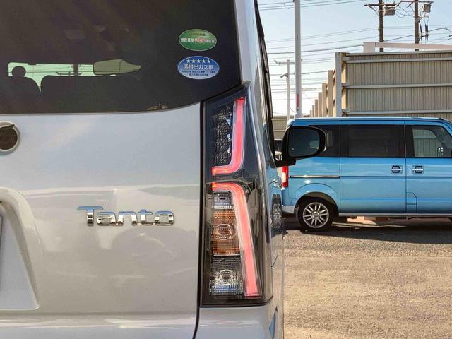 タントカスタムＸセレクションＥＴＣ　ドラレコ　バックカメラ　両側電動スライドドア　１４インチアルミ　ＬＥＤヘッド＆フォグ　シートヒーター　シートバックテーブル　運転席ロングスライド　コーナーセンサー　衝突被害軽減ブレーキ（千葉県）の中古車