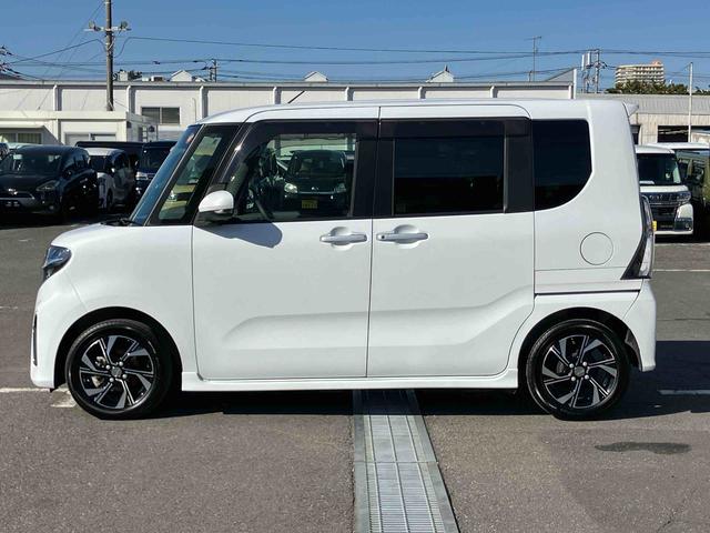 タントカスタムＸセレクションＥＴＣ　ドラレコ　バックカメラ　両側電動スライドドア　１４インチアルミ　ＬＥＤヘッド＆フォグ　シートヒーター　シートバックテーブル　運転席ロングスライド　コーナーセンサー　衝突被害軽減ブレーキ（千葉県）の中古車