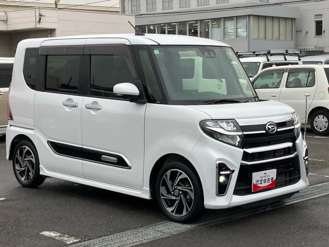 タントカスタムRSスタイルセレクションターボ 9型ナビ/TV/DVD/BT/USB 全周囲カメラ 前後ドラレコ ETC 全車速追従クルコン LEDヘッドライト オートライト ADB スマアシ コ−ナ−センサー シートヒーター 両電スライド(千葉県)の中古車