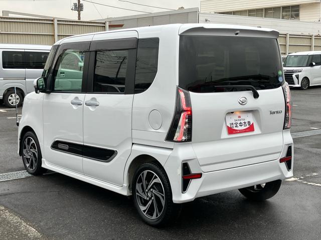 タントカスタムRSスタイルセレクションターボ 9型ナビ/TV/DVD/BT/USB 全周囲カメラ 前後ドラレコ ETC 全車速追従クルコン LEDヘッドライト オートライト ADB スマアシ コ−ナ−センサー シートヒーター 両電スライド(千葉県)の中古車