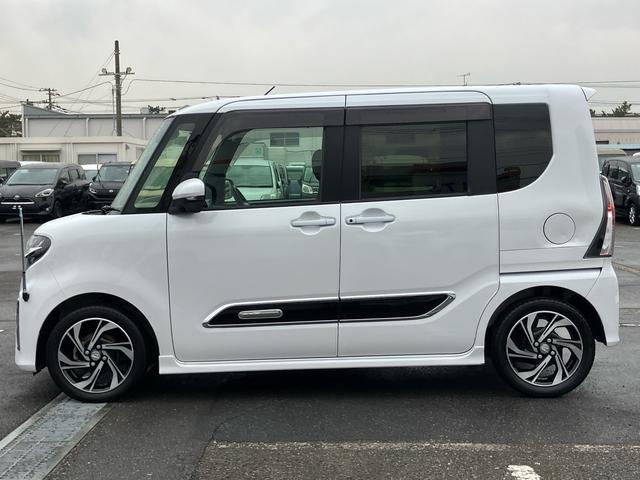 タントカスタムRSスタイルセレクションターボ 9型ナビ/TV/DVD/BT/USB 全周囲カメラ 前後ドラレコ ETC 全車速追従クルコン LEDヘッドライト オートライト ADB スマアシ コ−ナ−センサー シートヒーター 両電スライド(千葉県)の中古車