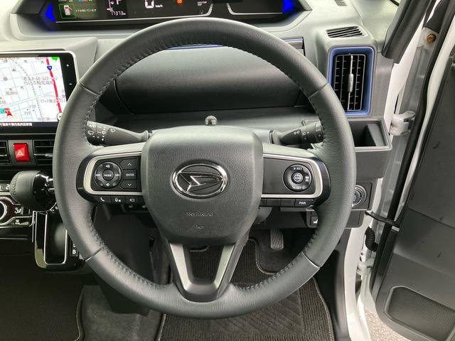 タントカスタムRSスタイルセレクションターボ 9型ナビ/TV/DVD/BT/USB 全周囲カメラ 前後ドラレコ ETC 全車速追従クルコン LEDヘッドライト オートライト ADB スマアシ コ−ナ−センサー シートヒーター 両電スライド(千葉県)の中古車