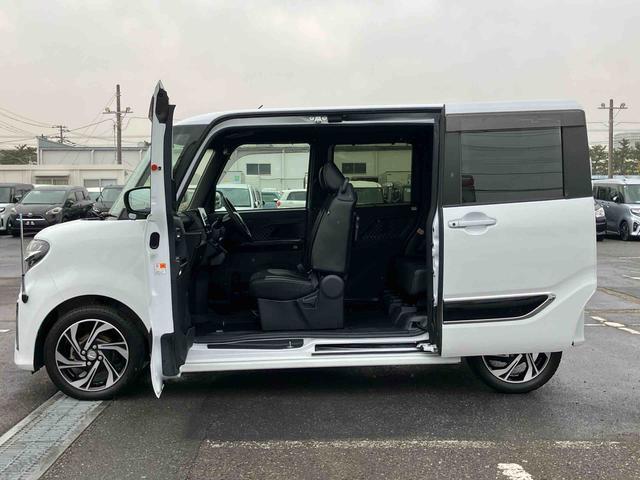 タントカスタムRSスタイルセレクションターボ 9型ナビ/TV/DVD/BT/USB 全周囲カメラ 前後ドラレコ ETC 全車速追従クルコン LEDヘッドライト オートライト ADB スマアシ コ−ナ−センサー シートヒーター 両電スライド(千葉県)の中古車