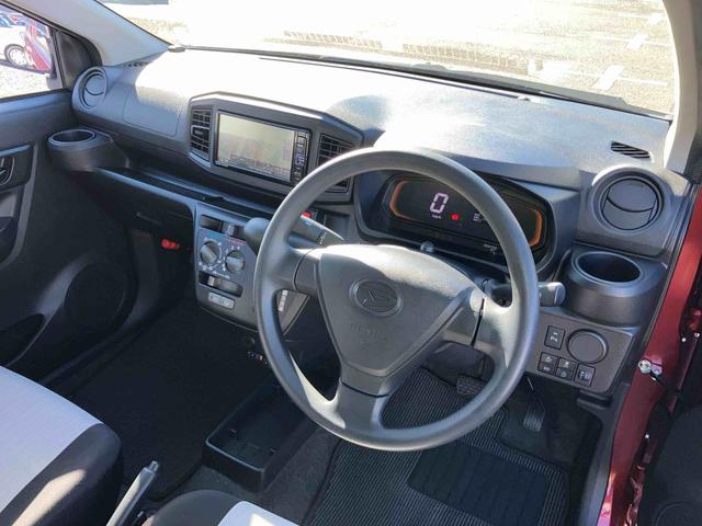 ミライースL SAIIIナビ/TV/DVD/BT/USB ETC デジタルメーター スマアシ コーナーセンサー オートライト オートハイビーム キーレスエントリー 盗難防止アラーム ハロゲンヘッドランプ アイドリングストップ(千葉県)の中古車