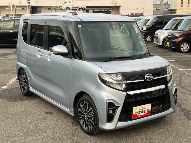 タントカスタムRSナビ/BT/TV/DISC/バックカメラ/ステアスイッチ 前後ドラレコ ETC ターボ 15インチアルミ LEDヘッド&フォグ 両側パワスラ シートヒーター 自動追従クルコン 衝突被害軽減ブレーキ(千葉県)の中古車