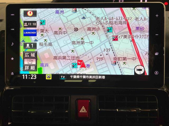 タントカスタムRSバックカメラ連動9インチフルセグナビ USB接続 ブルートゥース対応 TVナビキット フロント.リヤドライブレコーダー連動 ビルトインETC 運転席ロングスライドシート 前席シートヒーター(千葉県)の中古車