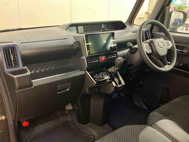 タントカスタムRSバックカメラ連動9インチフルセグナビ USB接続 ブルートゥース対応 TVナビキット フロント.リヤドライブレコーダー連動 ビルトインETC 運転席ロングスライドシート 前席シートヒーター(千葉県)の中古車