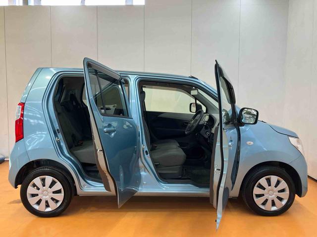 ワゴンRFXワンセグナビ ブルートゥース対応 アイドリングストップ 運転席シートヒーター 助手席シートアンダーボックス キーレスエントリー シートベルトアンカーアジャスター バニティーミラー付きサンバイザー(千葉県)の中古車