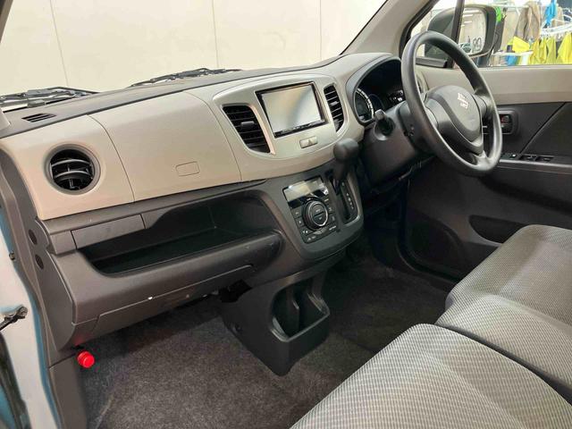 ワゴンRFXワンセグナビ ブルートゥース対応 アイドリングストップ 運転席シートヒーター 助手席シートアンダーボックス キーレスエントリー シートベルトアンカーアジャスター バニティーミラー付きサンバイザー(千葉県)の中古車