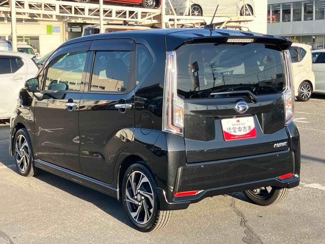 ムーヴカスタム　ＲＳ　ハイパーリミテッドＳＡIIIターボ　ナビ／ＴＶ／ＢＴ／ＵＳＢ／ＤＶＤ　全周囲カメラ　前後ドラレコ　スマアシ　ＬＥＤヘッドランプ　オートライト　オートハイビーム　トップシェイドガラス　革巻ステアリング　ステリモ　アルミ　キーフリー（千葉県）の中古車