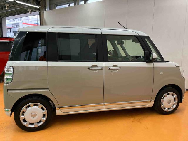 ムーヴキャンバスＧメイクアップリミテッド　ＳＡIIIパノラマカメラ連動８インチフルセグナビ　ＵＳＢ接続　ＨＤＭＩ接続　ブルートゥース対応　フロント．リヤドライブレコーダー連動　ＥＴＣ　置きラクボックス　助手席シートバックポケット＋ショッピングフック（千葉県）の中古車