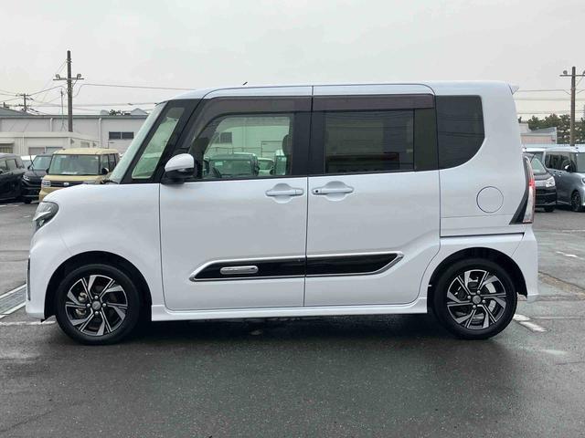 タントカスタムＸスタイルセレクションナビ／ＴＶ／ＤＶＤ／ＢＴ／ＵＳＢ　Ｂカメラ　前後ドラレコ　ＥＴＣ　両側Ｐスライド　ＬＥＤヘッドライト　オートライト　オートハイビーム　スマアシ　前後コ−ナ−センサー　シートヒーター　キーフリー　アルミ（千葉県）の中古車