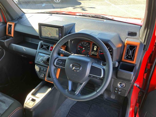 タフトGナビ/地デジ/DVD/BT/USB Bカメラ 前後ドラレコ ガラスルーフ ルーフレール LEDヘッドランプ オートライト ADB スマアシ コーナーセンサー シートヒーター 電動駐車ブレーキ キーレス(千葉県)の中古車