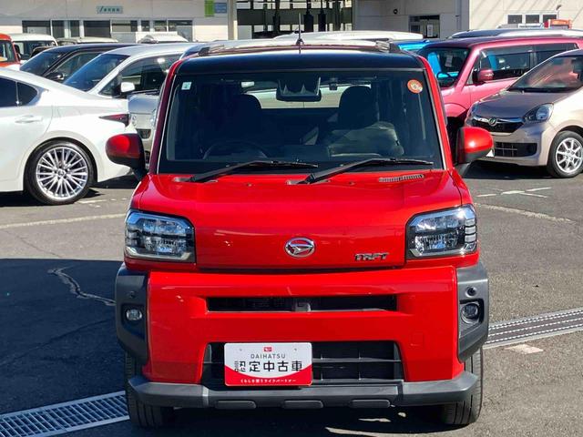 タフトGナビ/地デジ/DVD/BT/USB Bカメラ 前後ドラレコ ガラスルーフ ルーフレール LEDヘッドランプ オートライト ADB スマアシ コーナーセンサー シートヒーター 電動駐車ブレーキ キーレス(千葉県)の中古車