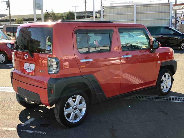 タフトGナビ/地デジ/DVD/BT/USB Bカメラ 前後ドラレコ ガラスルーフ ルーフレール LEDヘッドランプ オートライト ADB スマアシ コーナーセンサー シートヒーター 電動駐車ブレーキ キーレス(千葉県)の中古車