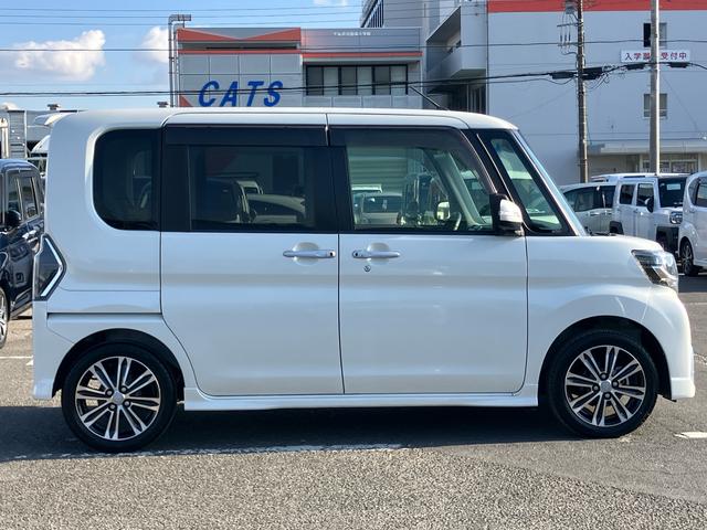 タントカスタムＲＳ　トップエディションＳＡIIIターボ　ＤＶＤ／ＵＳＢチューナー　ＥＴＣ　バックカメラ　運転席シートヒーター　トップシェイドガラス　ＬＥＤヘッドライト　オートライト　オートハイビーム　スマアシ　キーフリー　ステアリモコン　アルミ（千葉県）の中古車