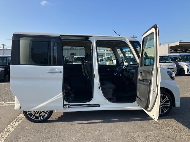 タントカスタムＲＳ　トップエディションＳＡIIIターボ　ＤＶＤ／ＵＳＢチューナー　ＥＴＣ　バックカメラ　運転席シートヒーター　トップシェイドガラス　ＬＥＤヘッドライト　オートライト　オートハイビーム　スマアシ　キーフリー　ステアリモコン　アルミ（千葉県）の中古車